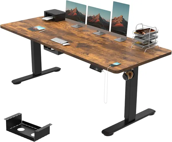 Höhenverstellbarer Schreibtisch 200x80 cm