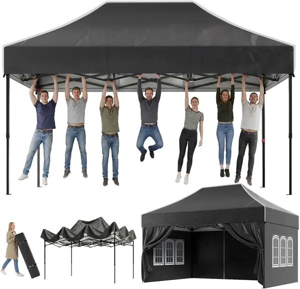 Pavillon 3x4.5 Wasserdicht Stabil Winterfest…
