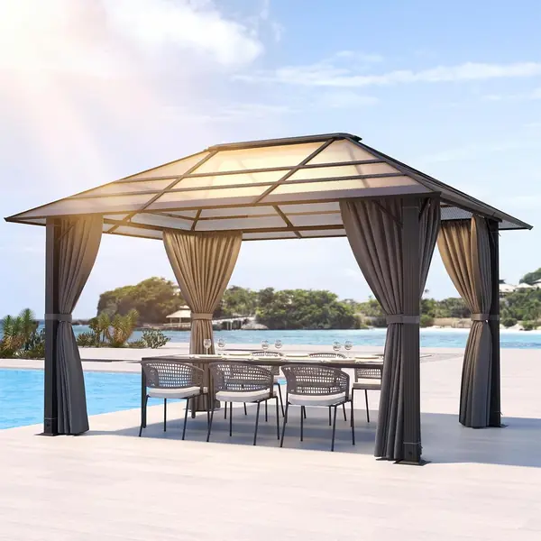 Pavillon 3x4 Wasserdicht Stabil Winterfest