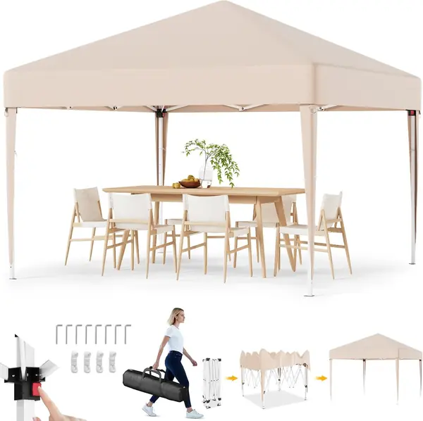 Pavillon – Faltpavillon UV Schutz 50+, Pavillon Faltbar