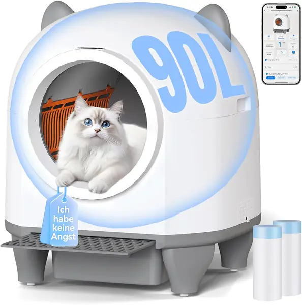 Selbstreinigendes Katzenklo